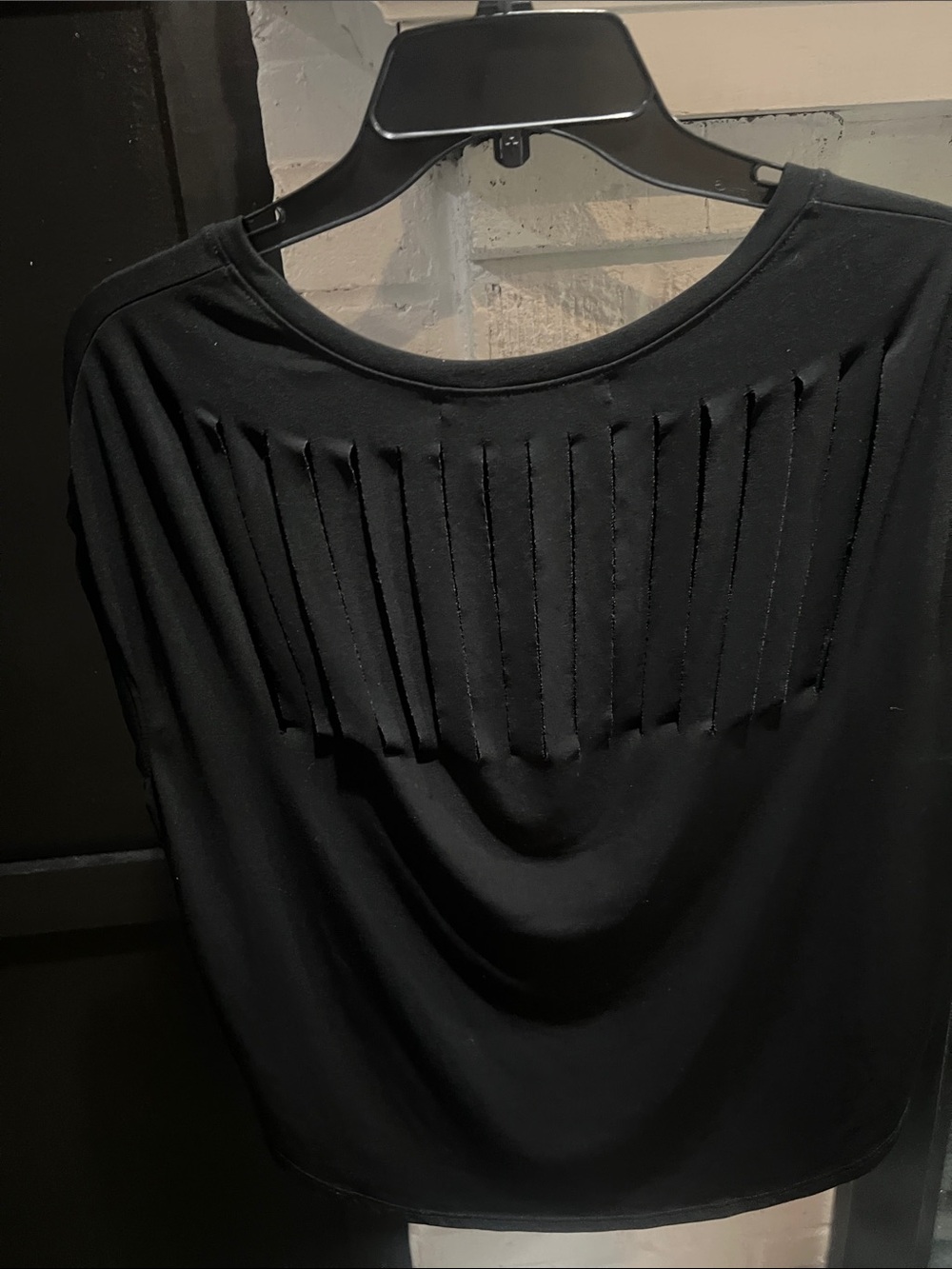 Graham & Spencer | Black Short Sleeve Top | Size Small Petite - Picture 11 of 16